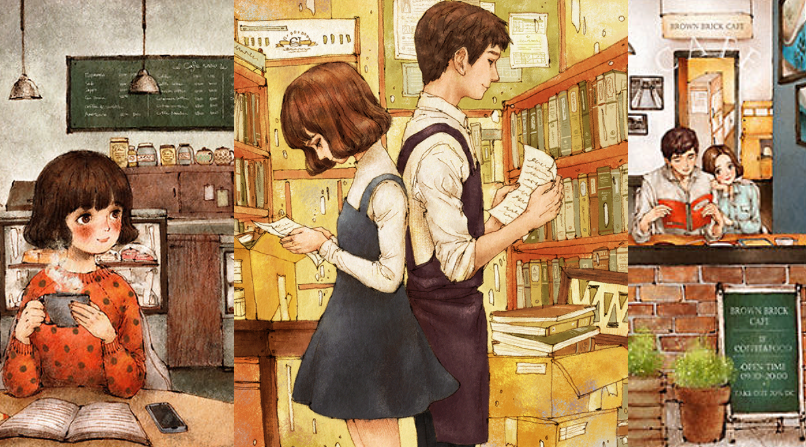 goodreads's tweet photo. Artist Captures the Beauty of Everyday Moments http://t.co/opKApGNnVl http://t.co/6t4Lytut59