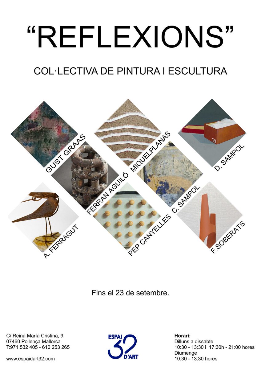 Aquí teniu el póster de l'exposició que s'inagurarà dissabte 29 a les 20h. Us esperem.