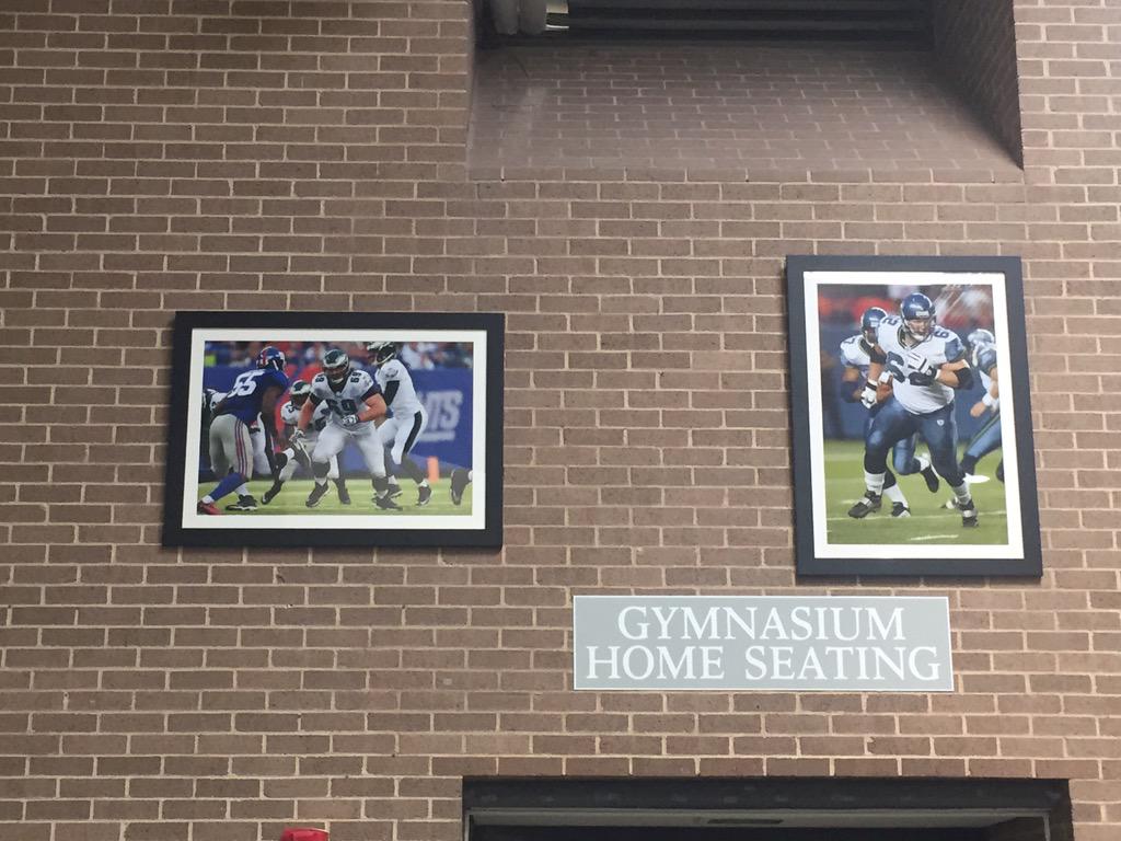 Coachflawrence's tweet photo. @EvanMathis69 @ChrisGray62 now on THE NFL WALL. Waiting for @Ameerguapo #propats http://t.co/FrbOVSQ5ub