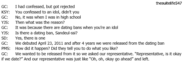thesuitelife547's tweet photo. B1A4 and their dating ban http://t.co/sBKHEgmWFf