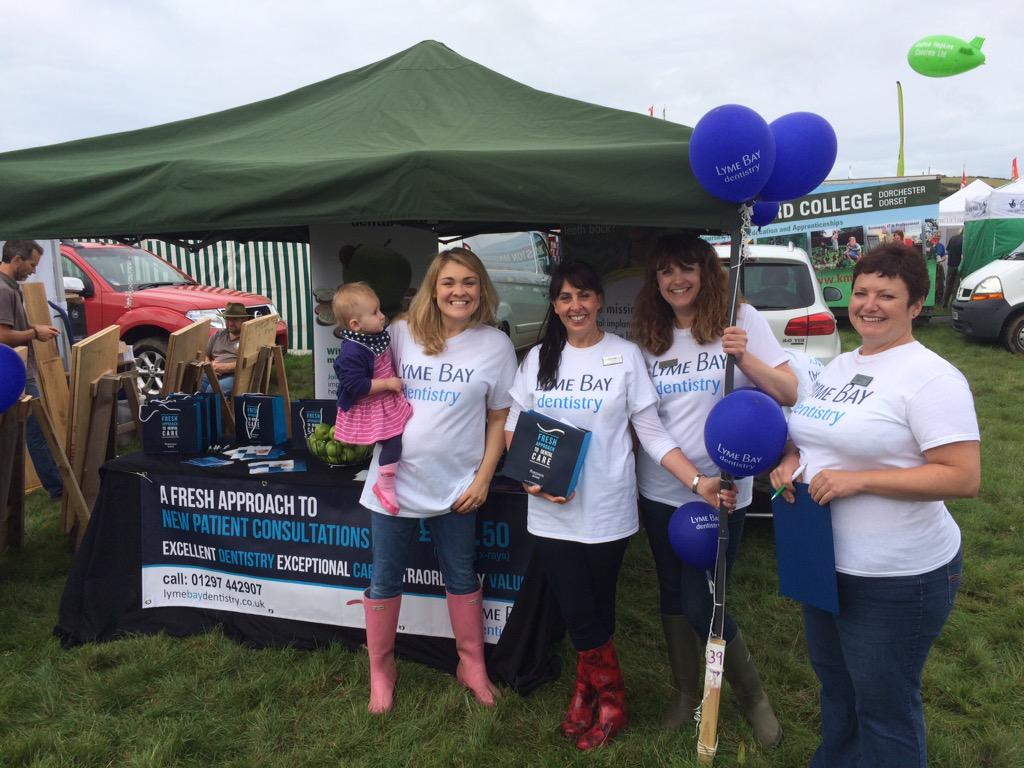mattthedentist's tweet photo. Great day at @TheMelplashShow today. Lovely chatting to current and hopefully new patients #Dorset #dentist http://t.co/J9SOrqOsAK