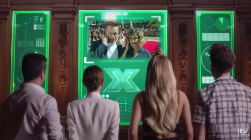 ITV's tweet photo. Extended @TheXFactor preview time!
https://t.co/AH3gTDEyfk

@SimonCowell @CherylOfficial @ollyofficial @RitaOra http://t.co/K59qmf2BSL