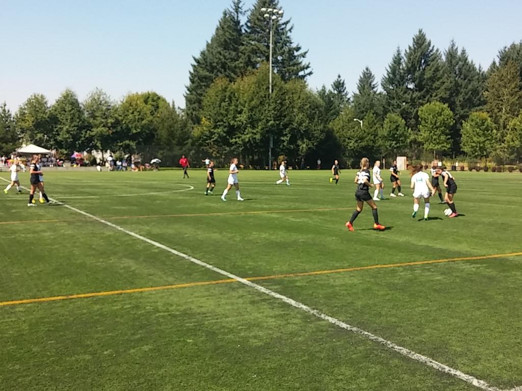 Century Jags Var girls soccer team kicks off their season hosting a jamboree. They look great this year.#GoJags