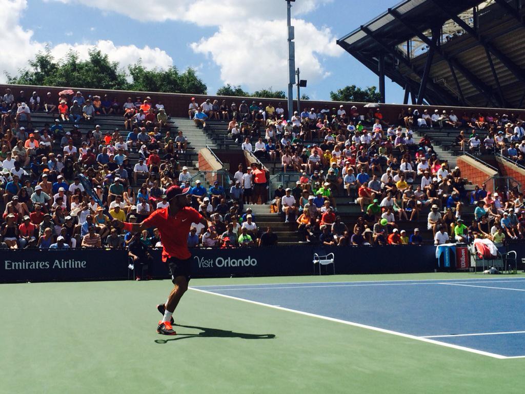 @AltheaFilm Scrappy Noah Rubin fights to push 2nd to a TB but falls to Pella in front of great crowd