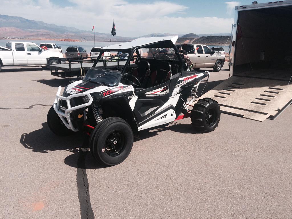 ronmann33's tweet image. Getting ready to take the xp 1000 to the trails of southern utah !!!!