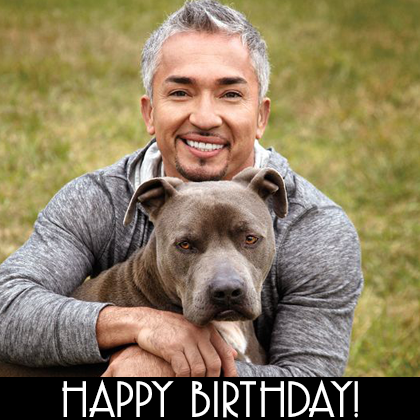 Happy Birthday to Cesar Millan, who graced our cover in Summer 2010.  