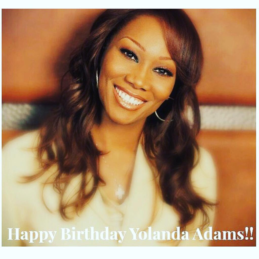 We want to wish Yolanda Adams a very Happy Birthday! 