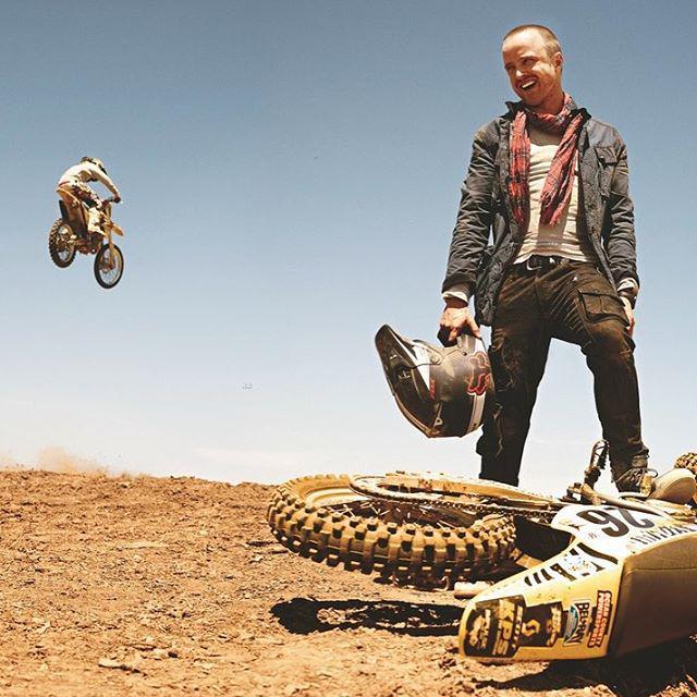 Happy birthday, Aaron Paul! Photo by  by gq 