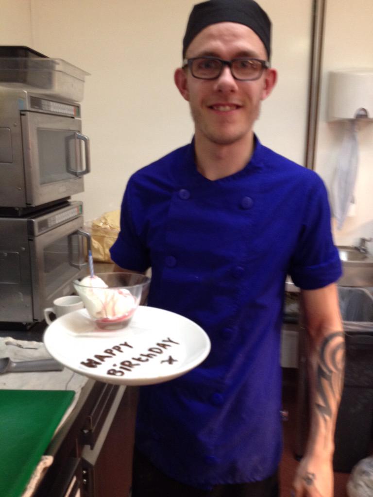 Serving up great memories <a href="/Gibbo123mc/">Gibbo</a> @BfNorthEngland #awesome