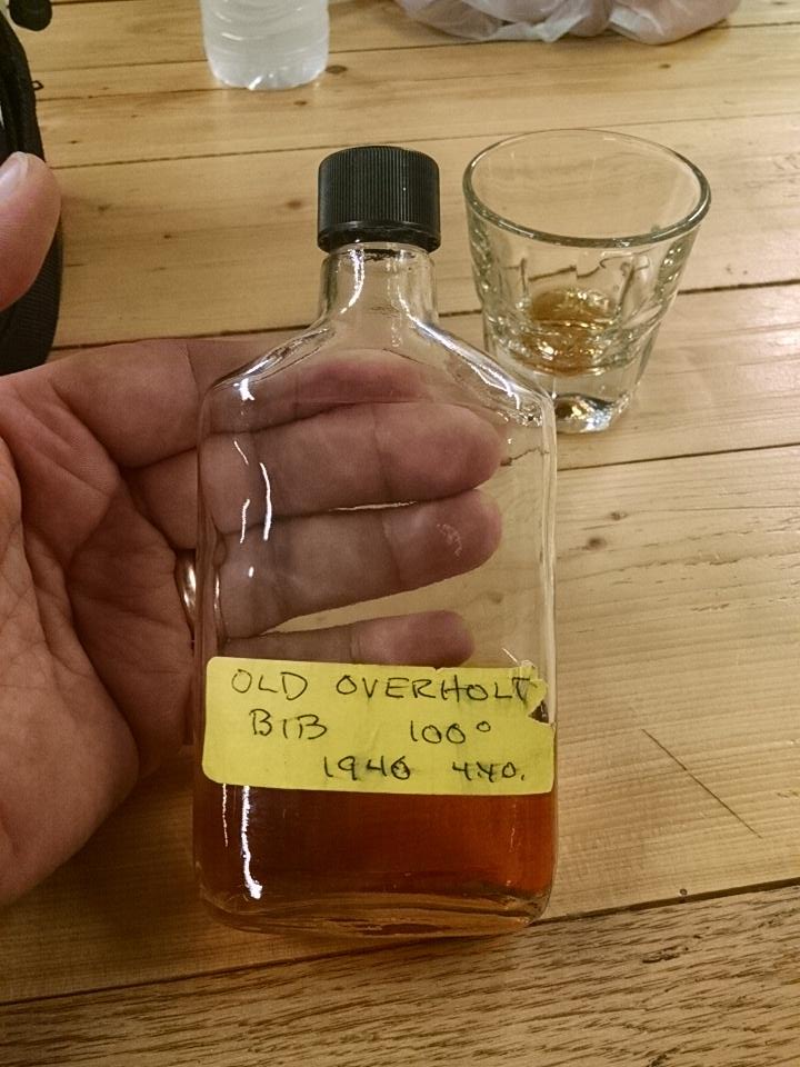 Yup. Really, we're drinking 75 year old <a href="/OldOverholt/">Old Overholt</a> . Awesome shit.