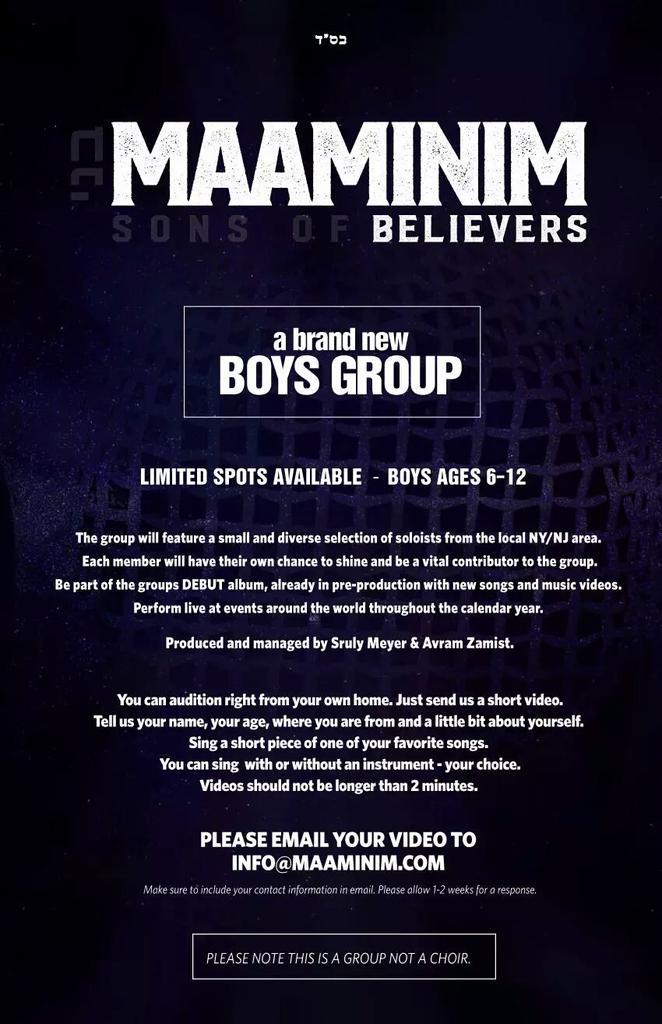 MusicHocker's tweet image. Brand New Boys Group Called "Maaminim-Believers"  Managed by @DesignsBySruly &amp;amp; @ZamiiS Working on their Debut Album.