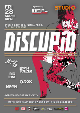 Friday 28 august 2015 at studio (ex attic).
Cc : @event_geek <a href="/rdjindonesia/">RDJ INDONESIA . COM</a> <a href="/JavapartyID/">JavapartyID</a> <a href="/indoclubbing/">indoclubbing.com</a> @JNL_DOT_NET