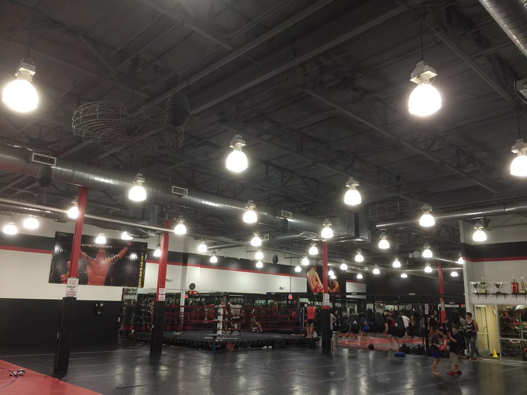 Got a chance to check out @Powermmafitness. Props to @ryanbader @aaronsimpson & @cbdollaway. Great spot. #Sundevils