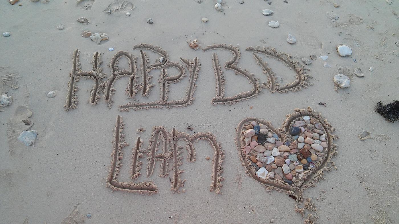 Happy birthday to the sweetest liam in the whole entire world<3 from Egypt 