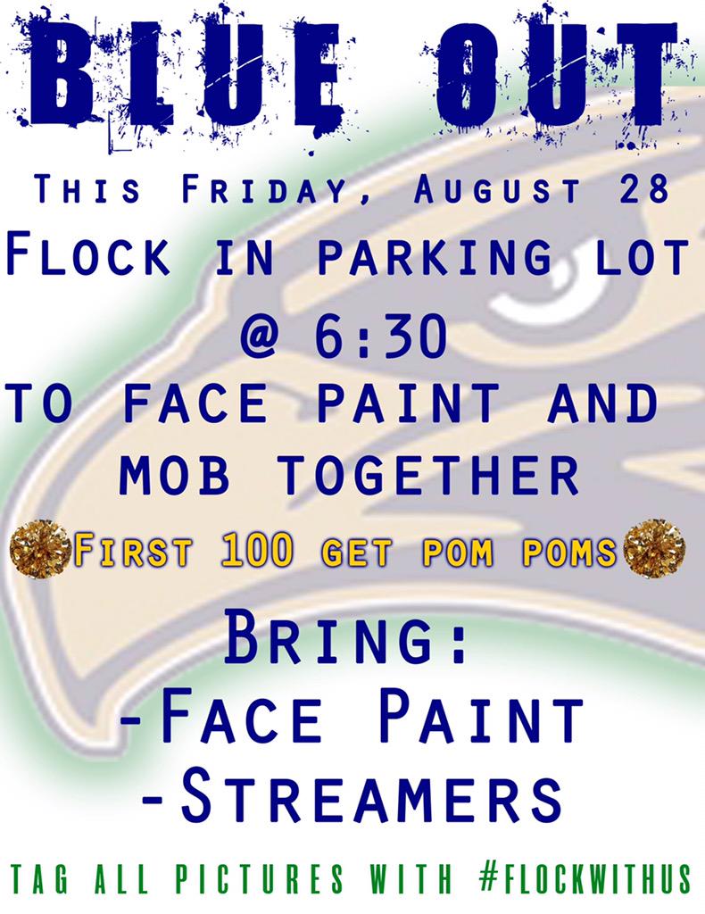 DNHSASB's tweet image. NIGHTHAWKS! First home game tomorrow. Better see everyone there!! 💚💙💚💙 #FlockWithUs