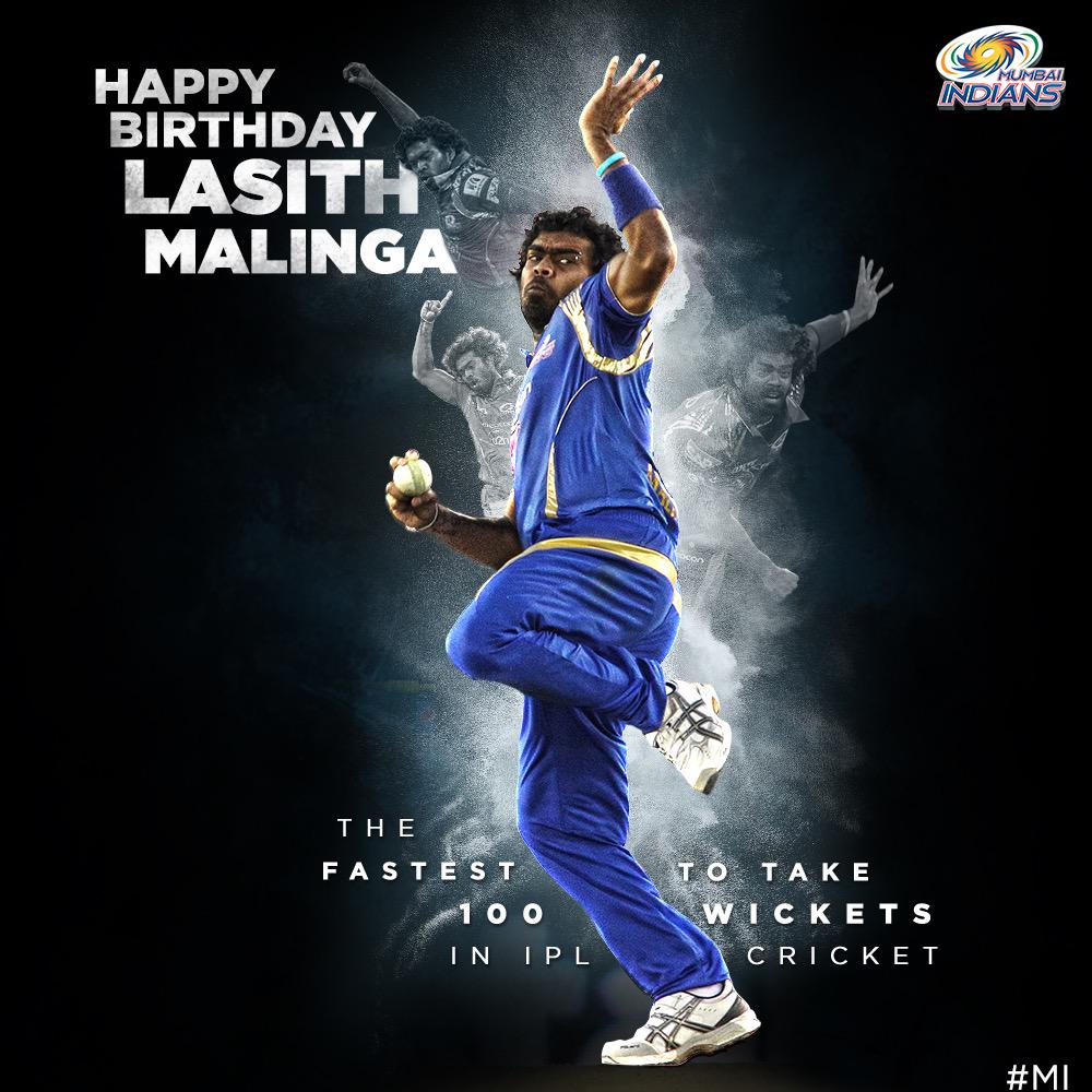 Happy birthday Lasith Malinga, fastest to take 100 wickets in Paltan, tell us your best Slinga moment for 