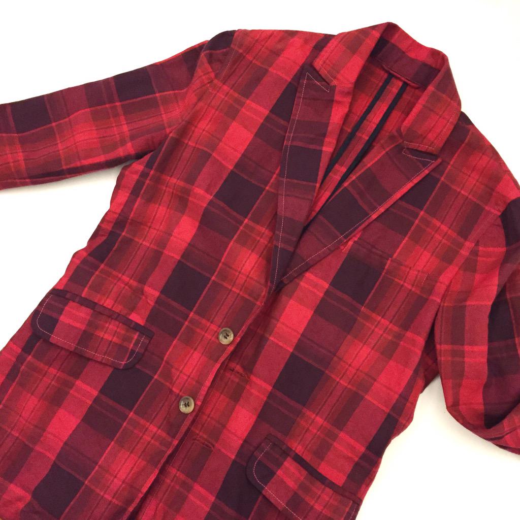 _JoseClemente's tweet photo. Blazer de algodón, sin forro y con print de tartán. Disponible en nuestra tienda de Barranco. http://t.co/AnbjfAy4dI
