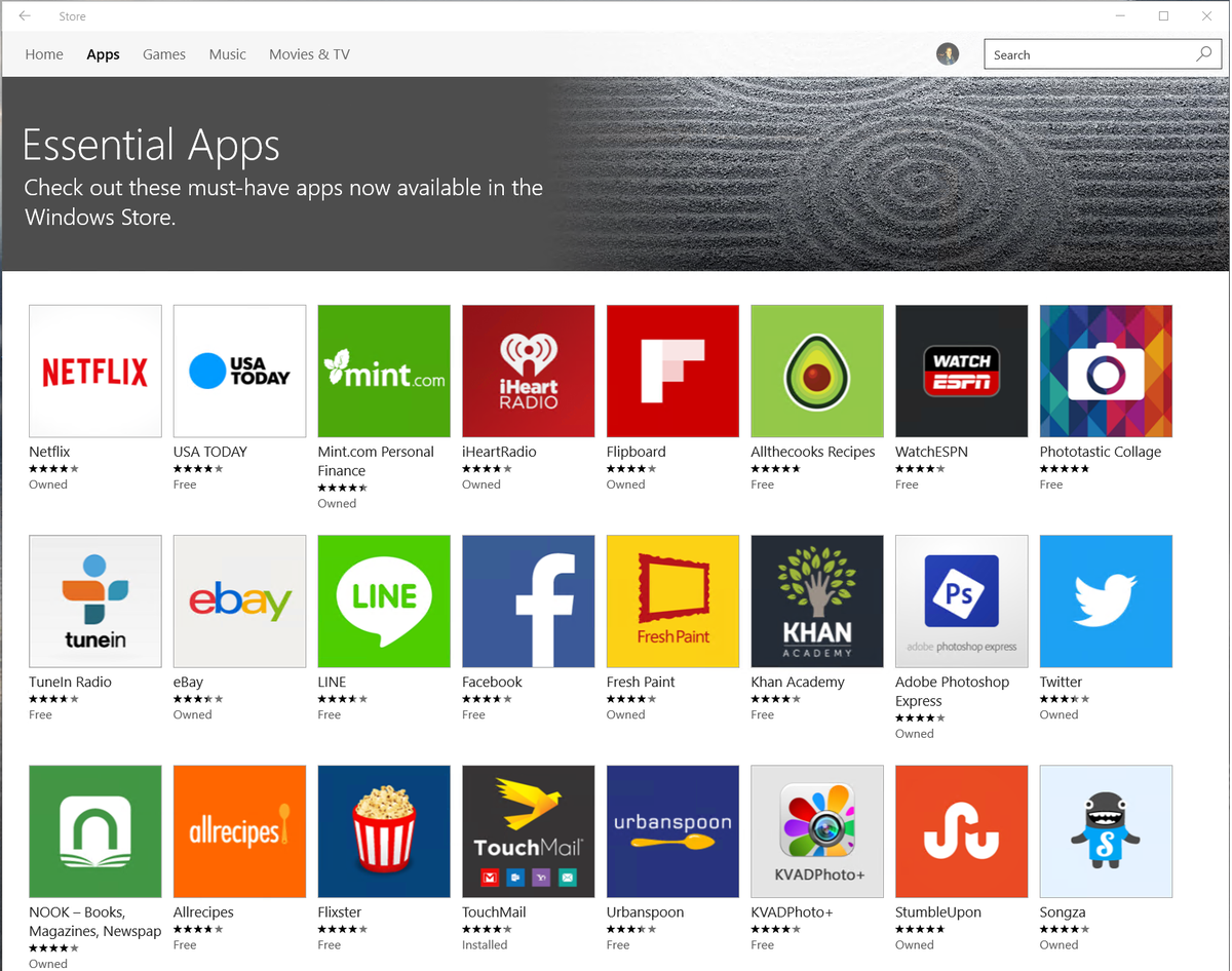 TouchMail's tweet image. Thanks @WindowsStore for making #TouchMail an Essential App for #Windows10! We couldn't agree more!