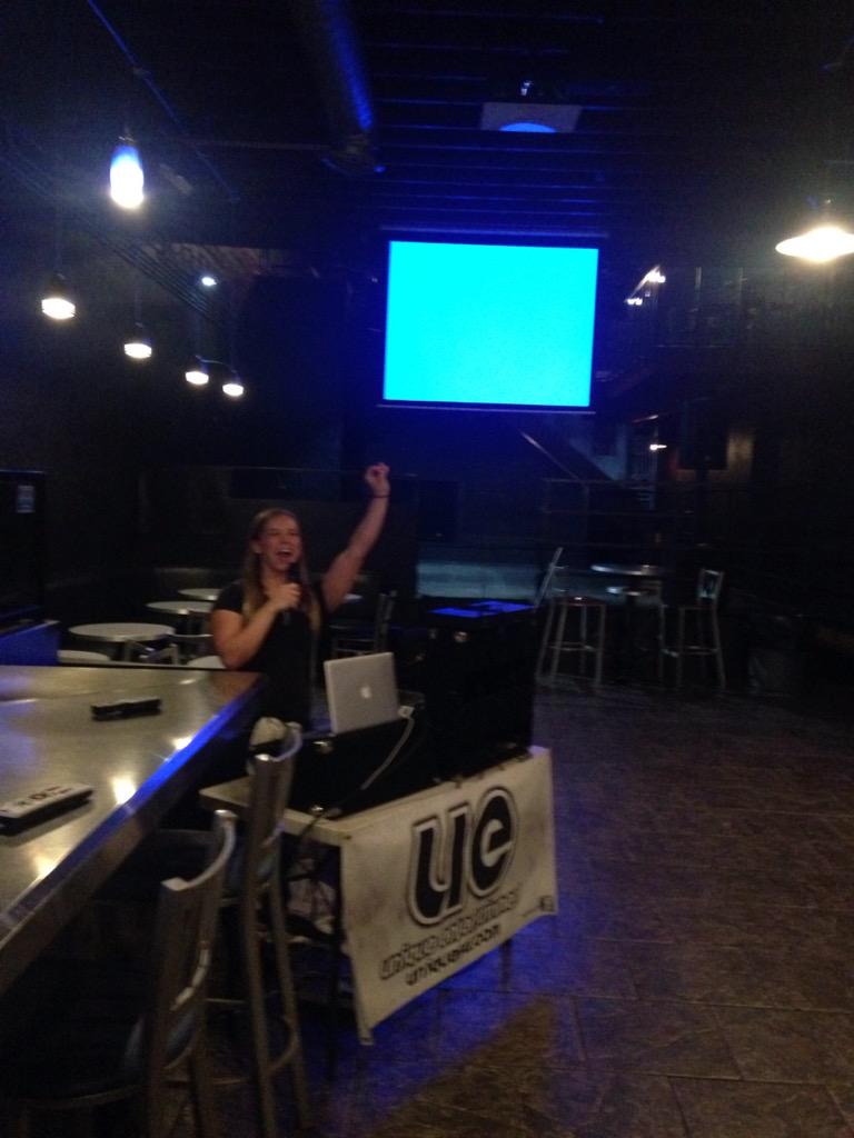 Karaoke tonight! $1 dollar drinks from 9 to 10 and 2fers on all mixed  drinks the rest of the night! #nineatnine