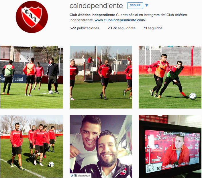 C. A. Independiente on X: Entrá al Instagram oficial de #Independiente y  mirá todo el contenido exclusivo:    / X