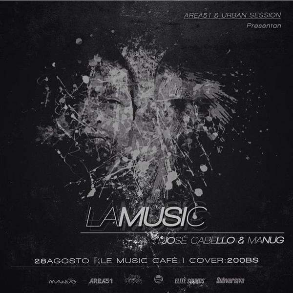 Se llega la noche Electrónica en Le Music Café...
Nuevamente @Manug_Guerrero y <a href="/josecabellodj/">Jose Cabello</a>  manaña 28... LLEGATE