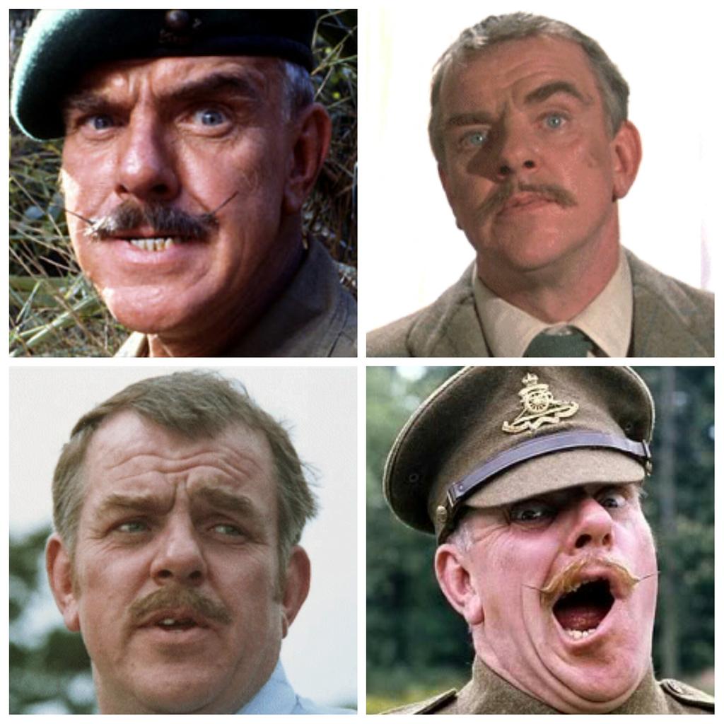 Windsor Davies is 85 today, Happy Birthday Windsor! 