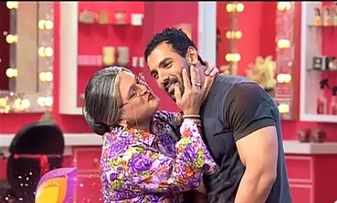 Aafatyash's tweet photo. Dadi got in return from @TheJohnAbraham for her #ShagunKiPappi #AaleLelele @CNWKOfficial #WelcomeBackNextFriday http://t.co/vzIqiPq5f6