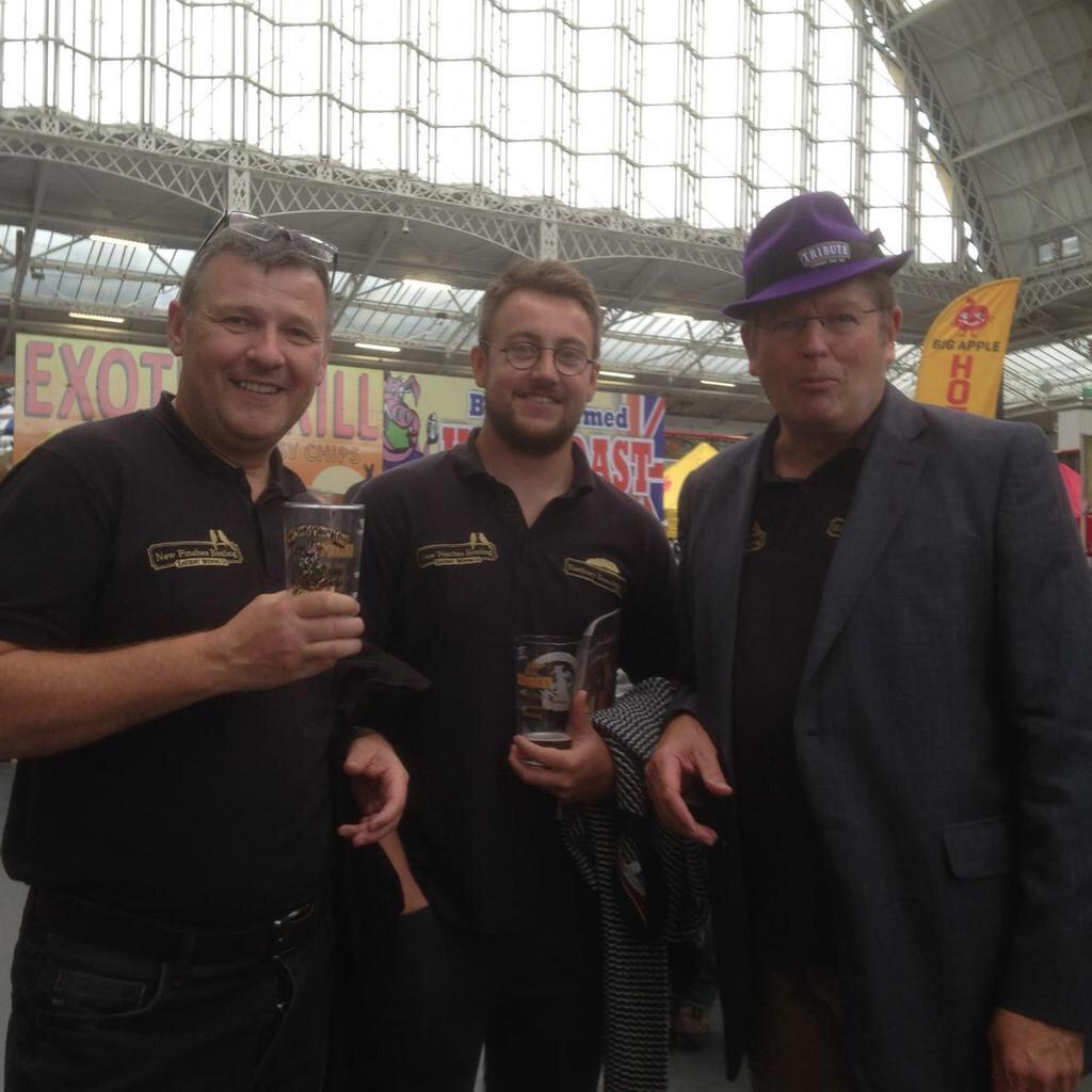 Having a day out <a href="/gbbf/">The Great British Beer Festival</a> where did you get that hat!