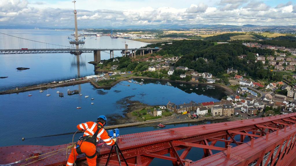 #3DForthBridges work w @GeckotechLTD 2 #laserscan rope access only areas. Not 4 faint-hearted! <a href="/welovehistory/">Historic Scotland</a> <a href="/ddsgsa/">愛ちゃんねる💗</a>