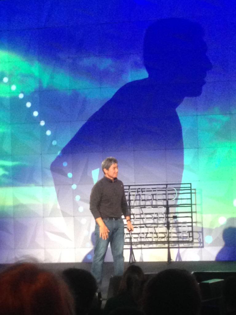 peely76's tweet photo. #wiredforwonder .@GuyKawasaki #startups are a family A Grades hire A+! B Grades hire C. Hire character #Search360 http://t.co/PozAdQjx8O