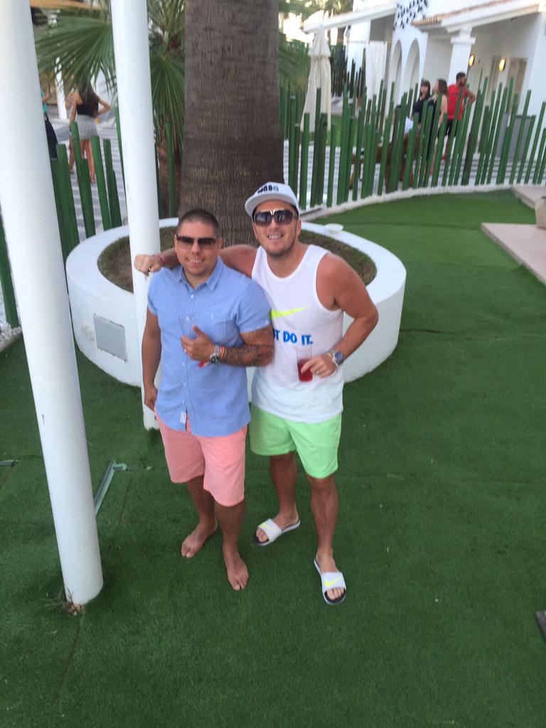 paulrodden's tweet image. Last night in Ibiza.  

#donein 😝