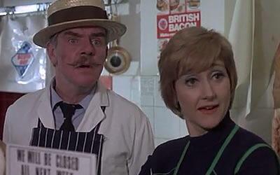 Happy birthday Windsor Davies and Florence Walch 