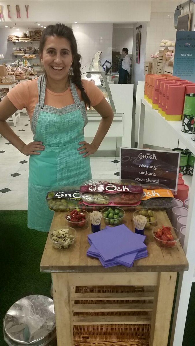 gnoshers's tweet photo. On Oxford St today? Visit us @SelfridgesFood Hall between 12-2pm &amp; try some of our delicious stuffed peppers! http://t.co/ZjaEEbUP6J