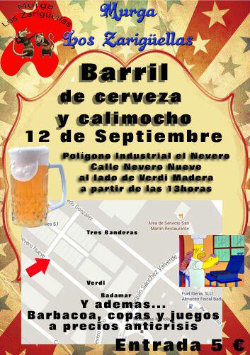 Os esperamos el dia 12 en el barril <a href="/murgaJarana/">Murga Jarana</a> <a href="/MurgaLasLadies/">Murga femenina bdjz</a> <a href="/MurgaLasNenukas/">Murga Las Nenukas</a> <a href="/LasSosPechosas/">Murga LasSosPechosas</a> <a href="/murgalos3w/">Los Rompecorazones - Murga Los 3w</a>