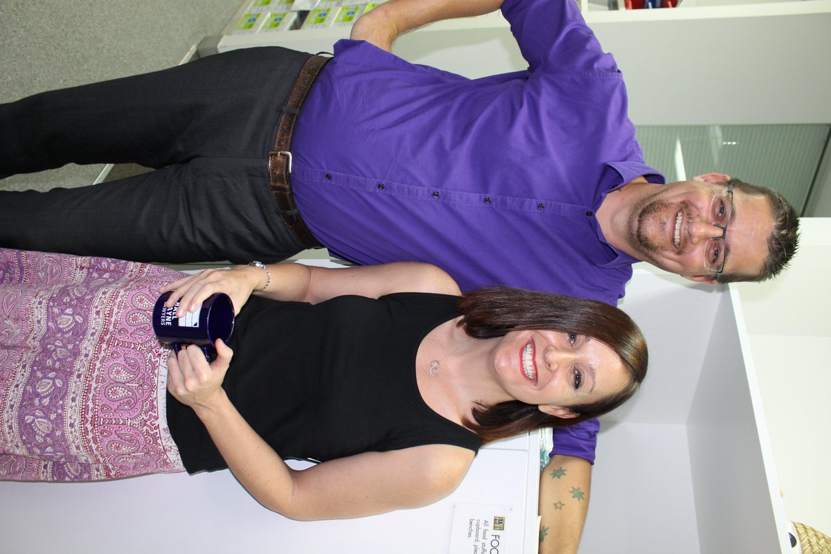 servicesunion's tweet photo. The Services Union supporting @WearitPurple #wearitpurple #ColourYourPerception http://t.co/HPDbP0iObi