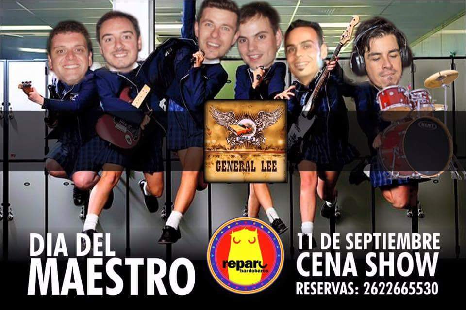 GENERALLEEROCK6's tweet photo. A ROQUERLA EL 11 DE SEPTIEMBRE EN EL #REPARO #FESTEJANDO EL #DIADELMAESTRO http://t.co/spE2XrJMgk