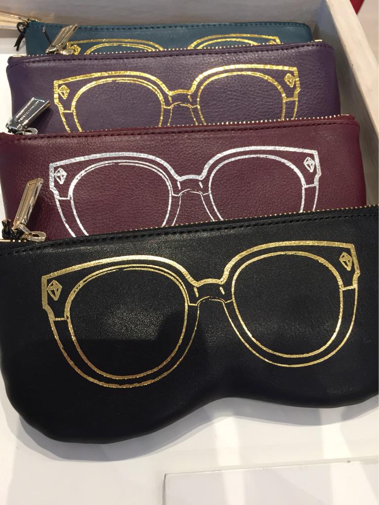 JessicaPGarvey's tweet photo. These eye glass cases are too adorable! No more annoying scratched lenses! @RebeccaMinkoff http://t.co/6BYMF1nXDM