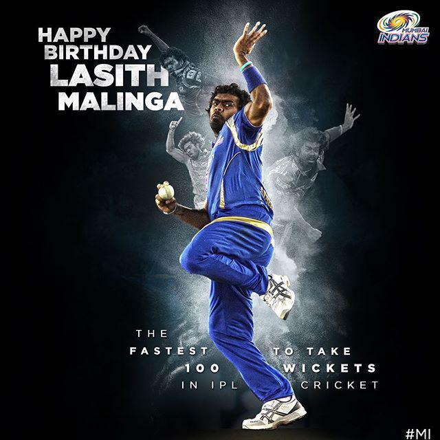 Happy birthday Lasith Malinga, fastest to take 100 wickets in IPL cricket. Paltan, tell us your best Slinga moment 