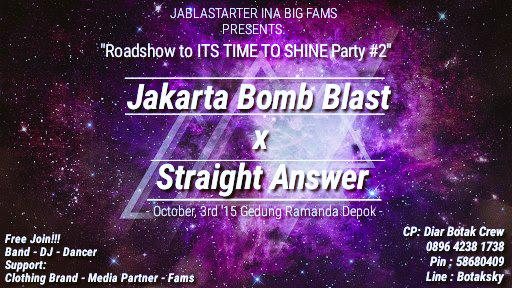 @SKTFamily_PP <a href="/BDRcore/">BEFORE DEATH REVENGE</a> follback kawan
Sekalian bantu promo acara keren ini
3/10
Jakarta Bomb Blast X Straight Answer