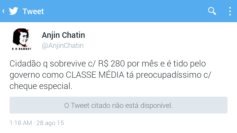 AnjinChatin's tweet photo. ANTES FILHO DE UMA PUTA QUE FILHO DE CERTOS POLÍTICOS BRASILEIROS. http://t.co/BwPm9RqRid