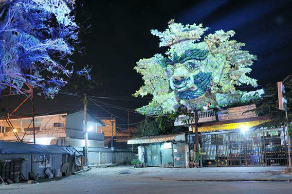 jonnys_media's tweet photo. #Arte // Arboles cobrando vida en medio de la calle? El nuevo proyecto de Clemente Briend >> http://t.co/uxVfWRWvYL http://t.co/Eq3TqWxn9E