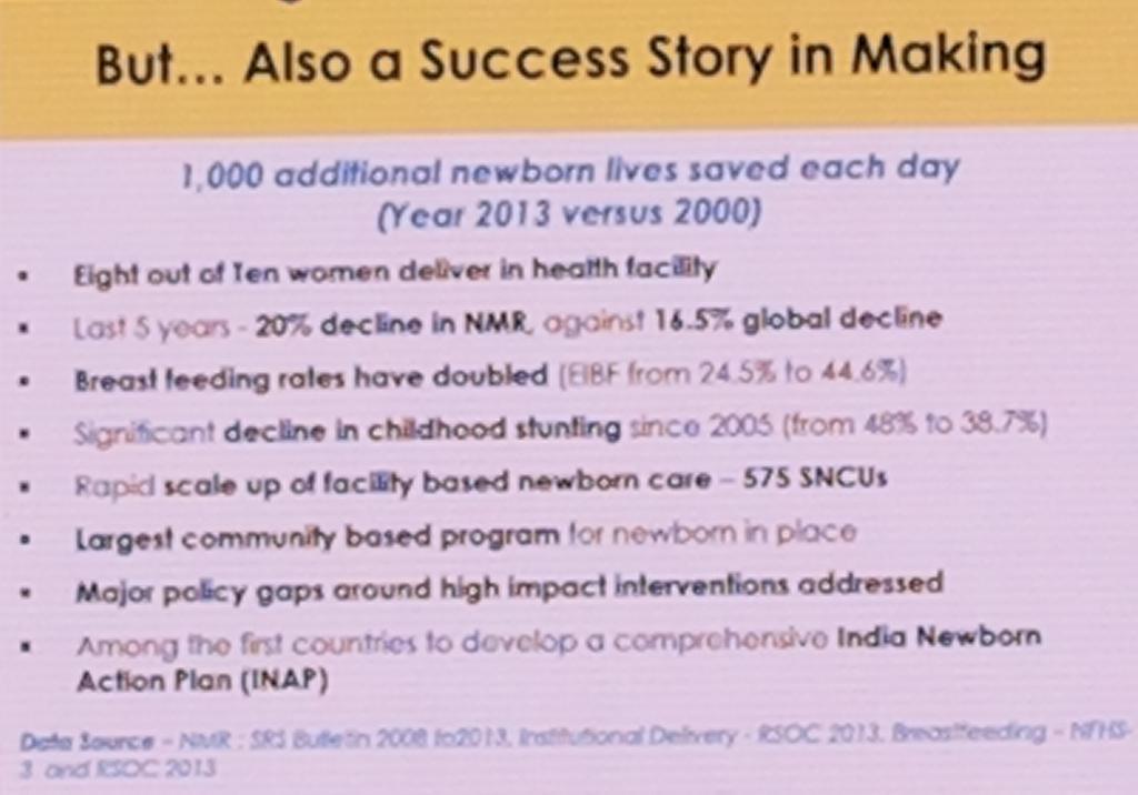 Rakesh Kumar, Joint Secretary <a href="/MoHFW_INDIA/">Ministry of Health</a> shares recent success stories from India in last few yrs <a href="/Call2Action2015/">Call2Action2015</a>