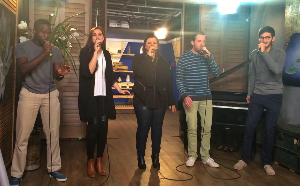 MrsAmyKing's tweet photo. #MiCasapella by @AnecNote on @expressoshow 🎶 #ExpressoShow #AnecNote #MiCasa #feelgoodbreakfastshow. @MiCasaMusic http://t.co/2bgKKgVEUy