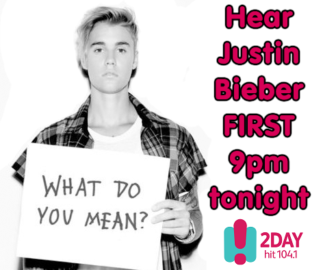 2DayFM's tweet photo. 3 hours to go @justinbieber #WhatDoYouMean first play on #2DayFM 

Stream - http://t.co/UEZPp1fwui http://t.co/LLFIKulazC