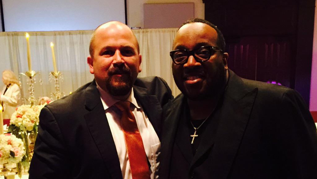 brandonfender's tweet photo. Myself and the incomparable, Marvin Sapp, at #ICCM2015 in Chattanooga, Tennessee, last week. #ThrowbackThursday http://t.co/nmhwrBUDy4