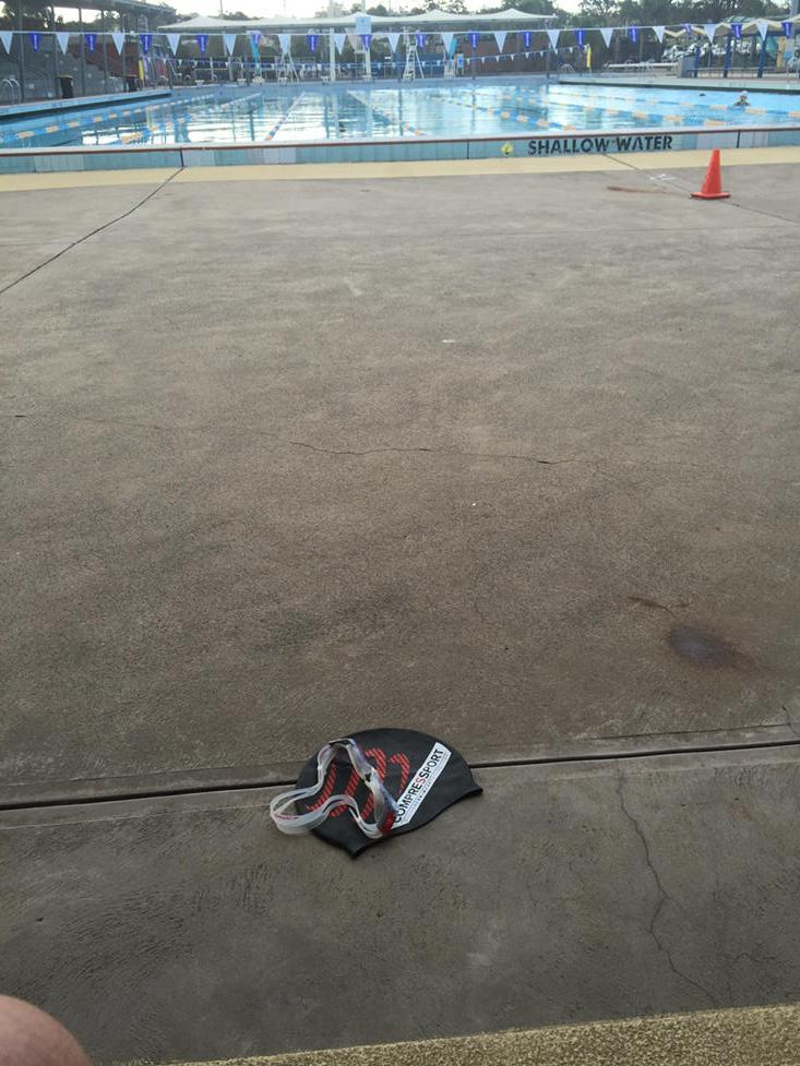 TeamPrawn's tweet image. What ever happened to going to the pub on a Friday arvo...now swimming!
#whathaveibecome #trigeek