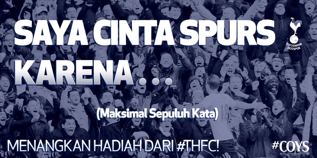Spurs_ID's tweet photo. Kompetisi ke-2 dimulai! Tweet jawabanmu dengan format: #SayaCintaSpurs karena (maksimal 10 kata) #COYS http://t.co/9Cn1cBS1cX
