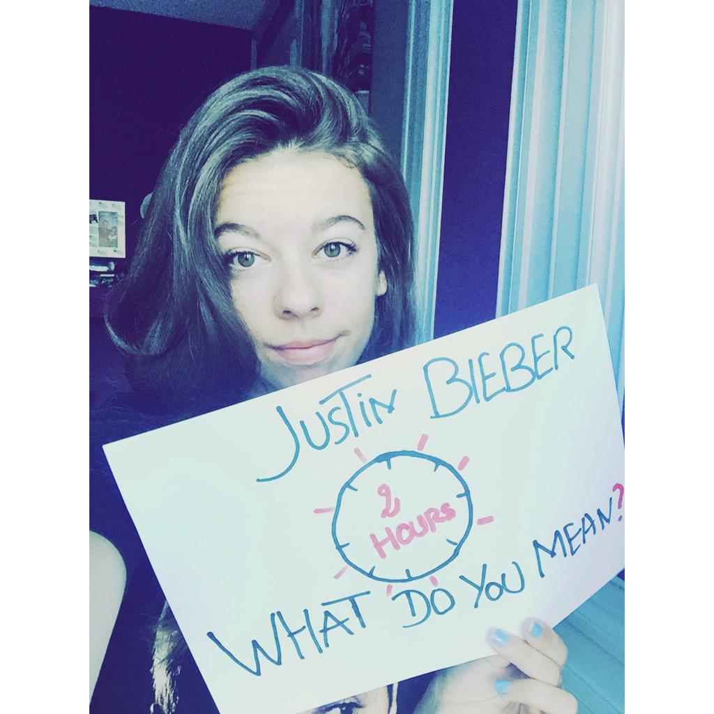 ibieberauhlls's tweet photo. #2hours #WhatDoYouMean @justinbieber http://t.co/RRJ2PtDDh7