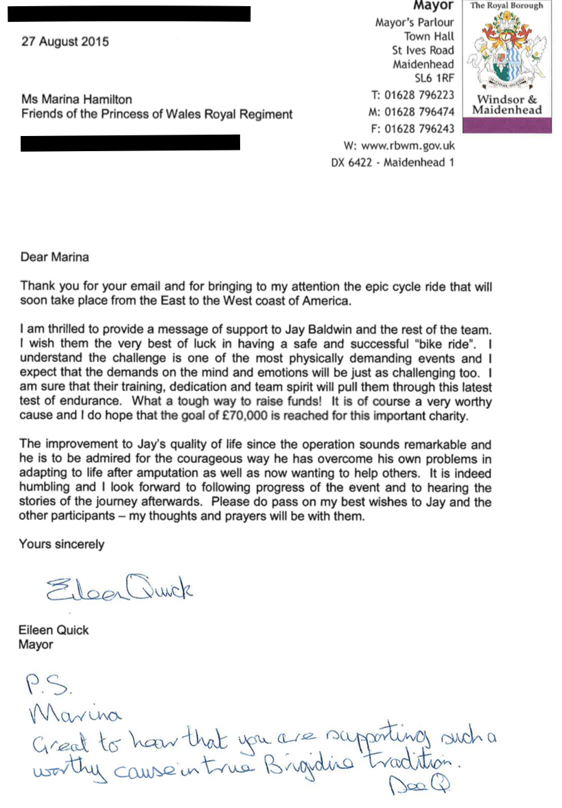 littlereene's tweet photo. Lovely words of support from Cllr Quick @RBWM Mayor (my old teacher) #tigersr2r @PWRRFriends @Jenjenhagan #windsor http://t.co/aXxarlWRFm